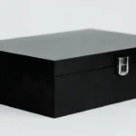 Ultra-Luxury Matt Black Finished MDF Box
