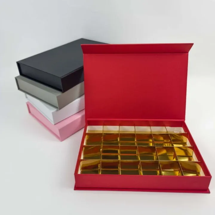 Magnetic Flap Chocolate Gift Box-chocolate gift box Dubai
