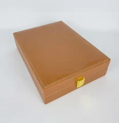 Brown Color PU leather Box