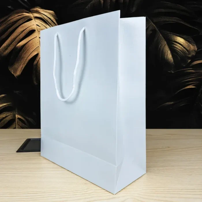 White Paper Bag - A4