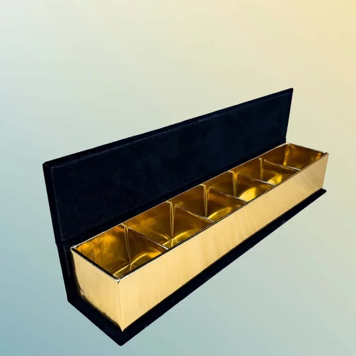 black velvet chocolate box